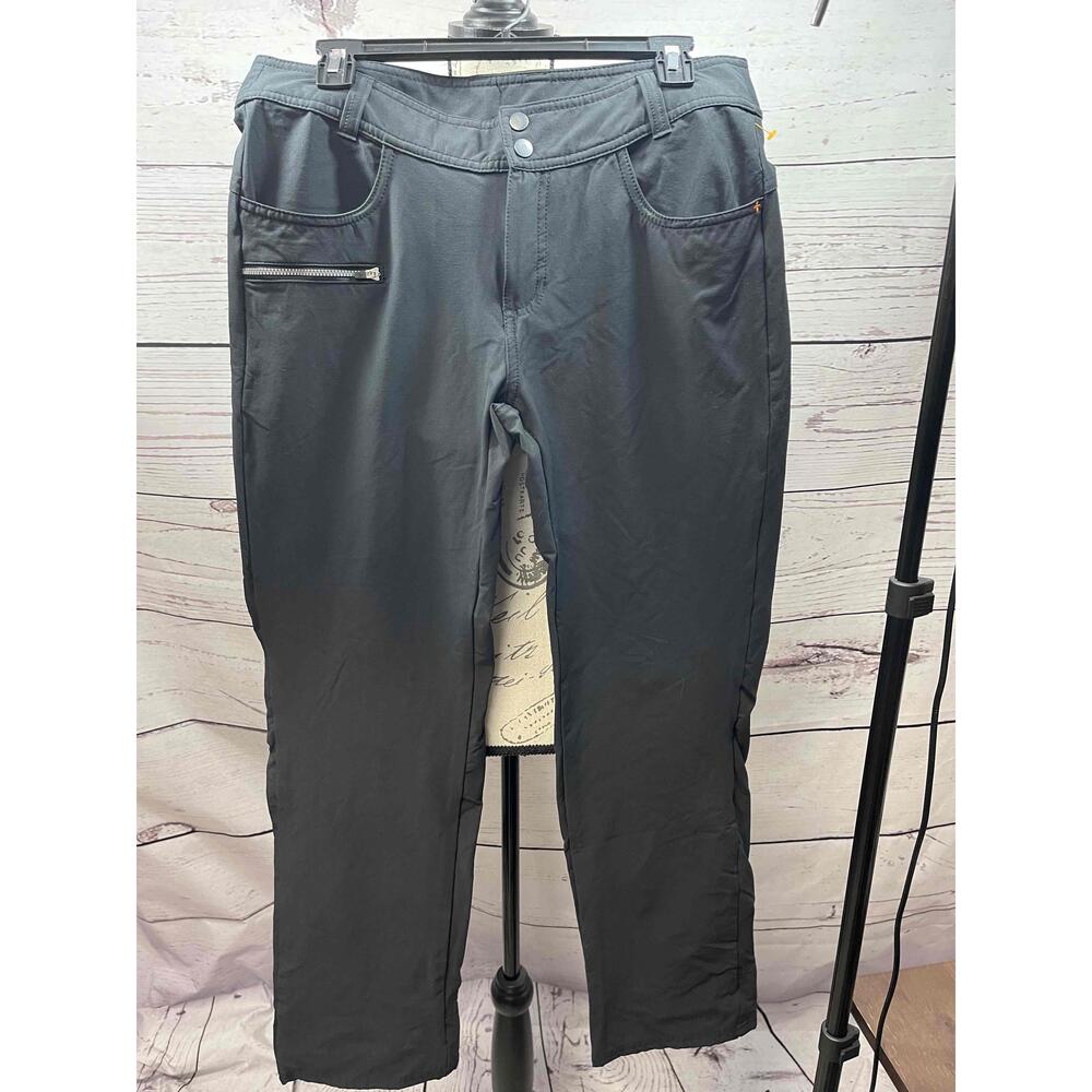 NEW Basin Range Womens Black Stretch Pants‎ With Zipper Pockets Size 10